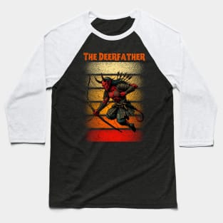 The deer father hunting devil Baseball T-Shirt